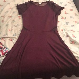 Maroon Summer/Occasion Dress